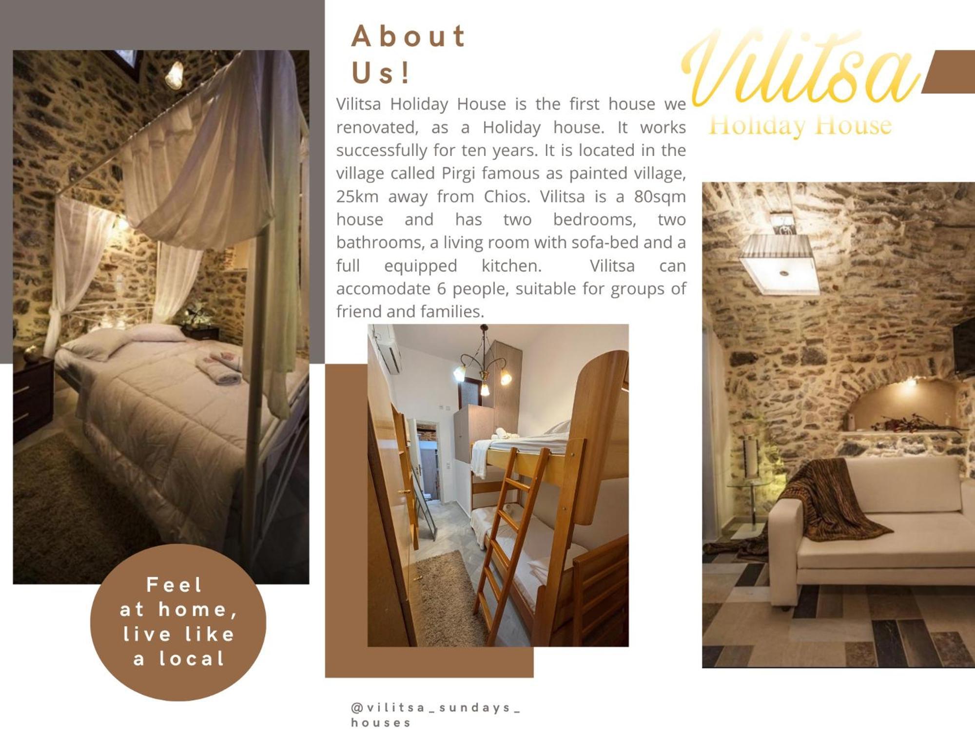 Vilitsa Holiday House Pyrgi  Екстер'єр фото